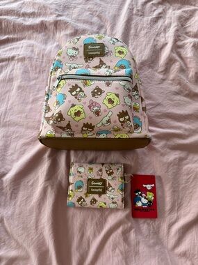 Loungefly Sanrio Hello Kitty & Friends Sweet Treats Backpack & Wallet Set